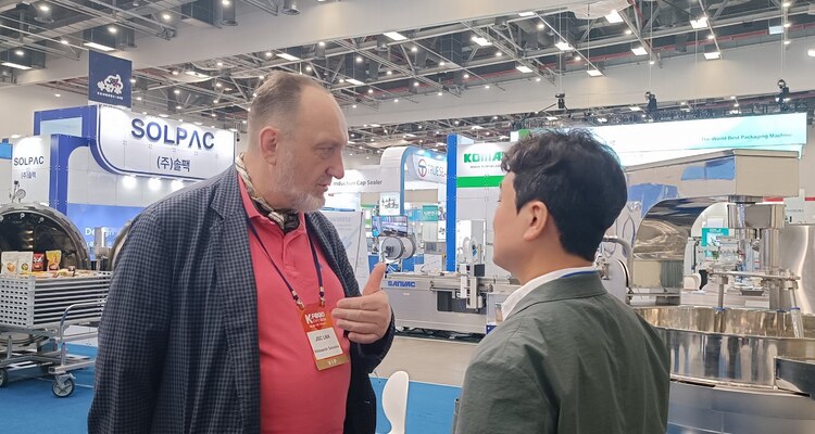 Переговоры на площадке выставки K-FOOD EXPO 2026 в Тэгу